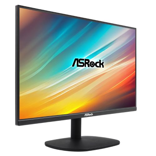 Asrock 24.5" Challenger Gaming Monitor (CL25FF), IPS, 1920 x 1080, 1ms, VGA, HDMI, 100Hz, sRGB 99%, Eye Care, FreeSync, VESA - WebDuke Computers