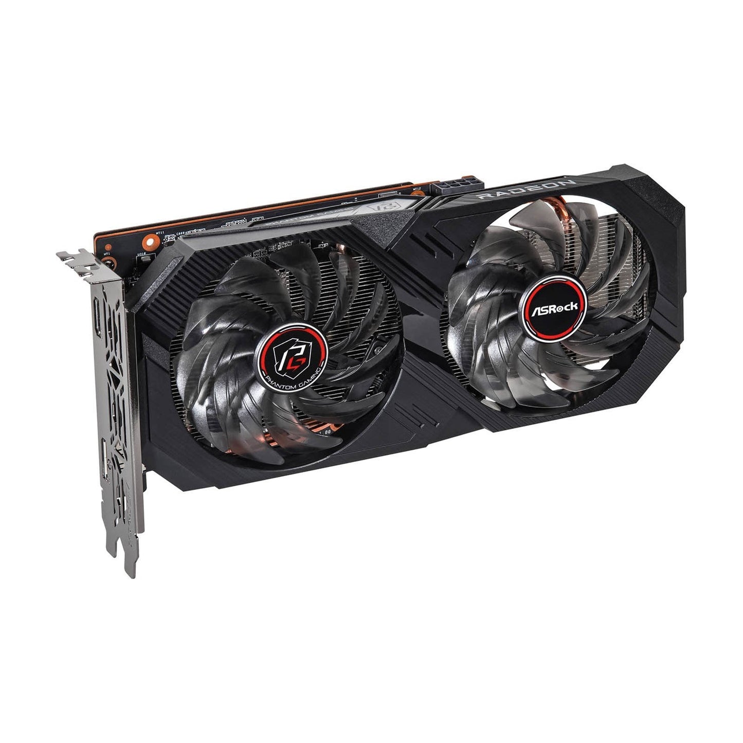 Asrock Radeon RX 6500 XT Phantom Gaming D 4GB OC, 4GB DDR6, PCIe4, HDMI, DP, 2820MHz Clock, Overclocked - WebDuke Computers