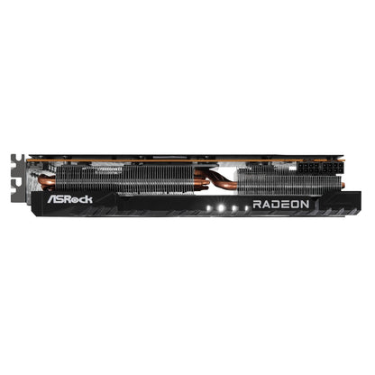 Asrock RX7700 XT Challenger 12GB OC, PCIe4, 12GB DDR6, HDMI, 3 DP, 2854MHz Clock, LED Indicators, Overclocked - WebDuke Computers