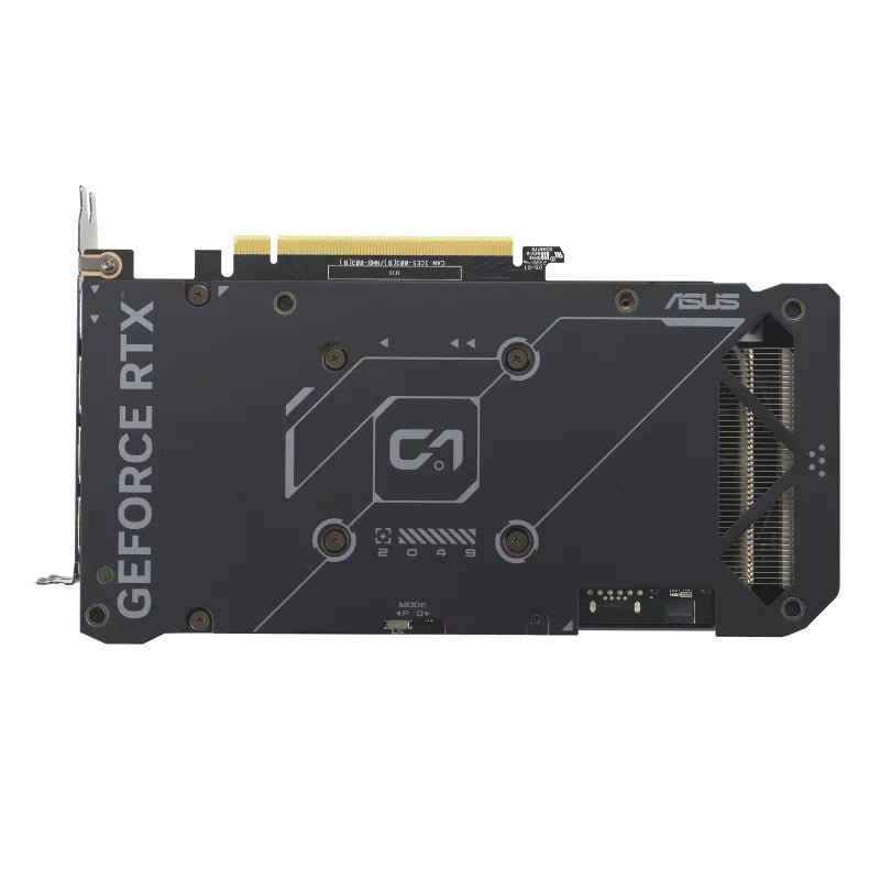 Asus Geforce RTX 4070 DUAL EVO OC, PCIe4, 12GB DDR6X, HDMI, 3 DP, 2550MHz Clock, Overclocked - WebDuke Computers