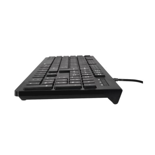 Hama KC - 200 Multimedia Keyboard, USB, Flat Keys, Splash Proof - WebDuke Computers