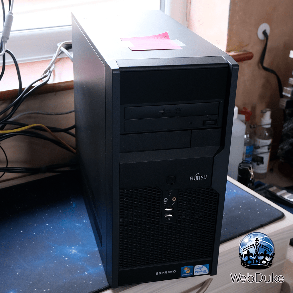 *Refurbished* Fujitsu Esprimo P2560 Intel Pentium E5500 Desktop PC - WebDuke Computers