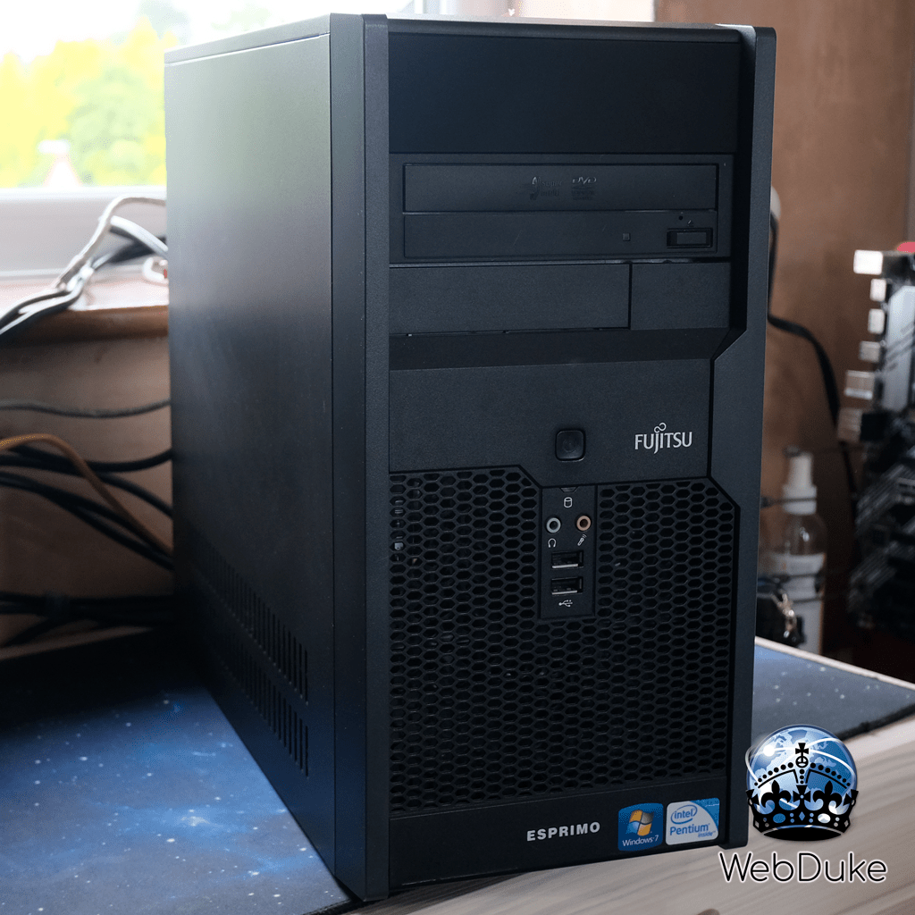 *Refurbished* Fujitsu Esprimo P2560 Intel Pentium E5500 Desktop PC - WebDuke Computers