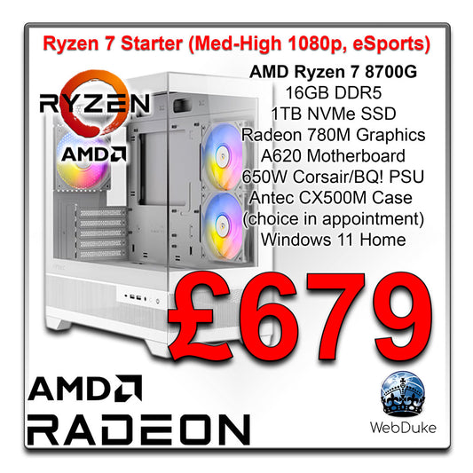 Ryzen 7 8700G eSports Gaming PC