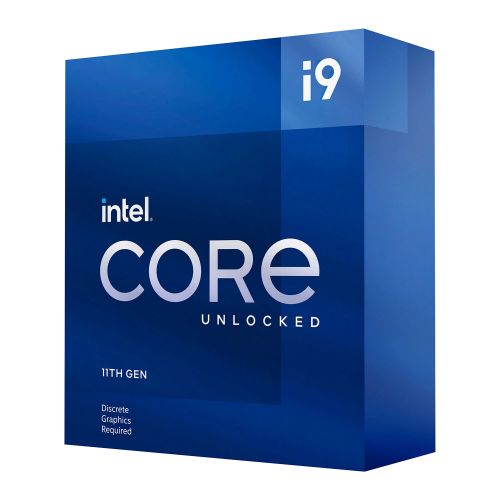 Intel Core i9-11900KF CPU, Socket LGA 1200, 3.5 GHz (5.3 Turbo), 8-Core, 125W, 16MB Cache, Overclockable, Rocket Lake, No Graphics, NO HEATSINK/FAN - WebDuke Computers